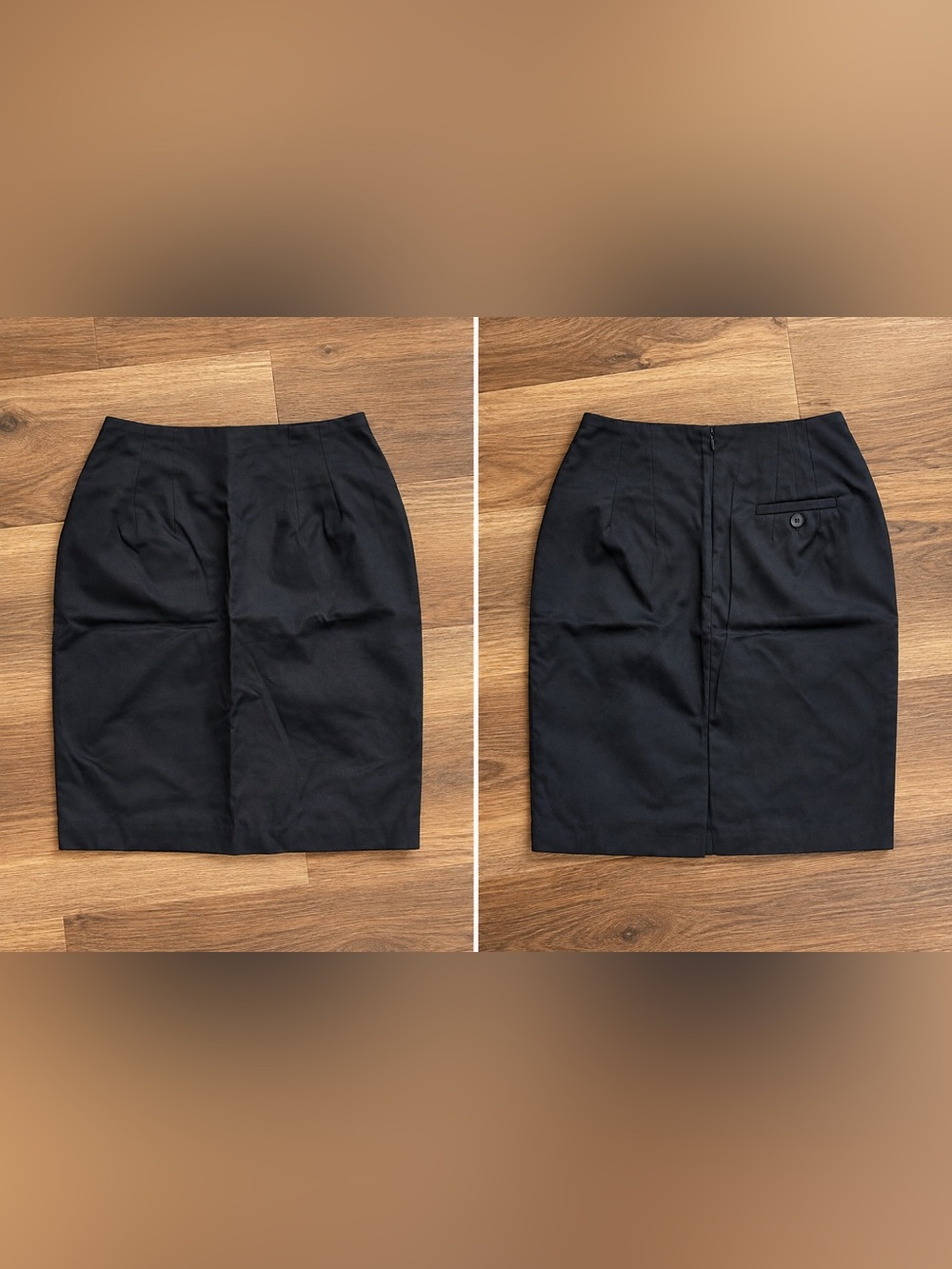 NWT 90’s Black Pencil Skirt